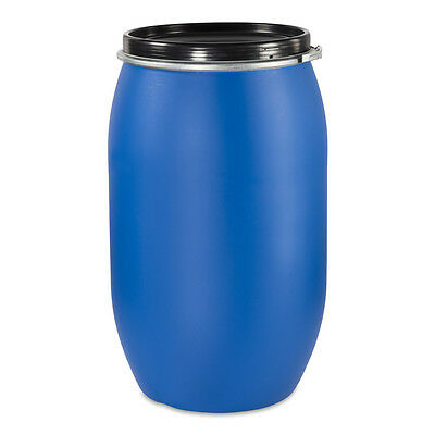 blaues fass 55 gallonen